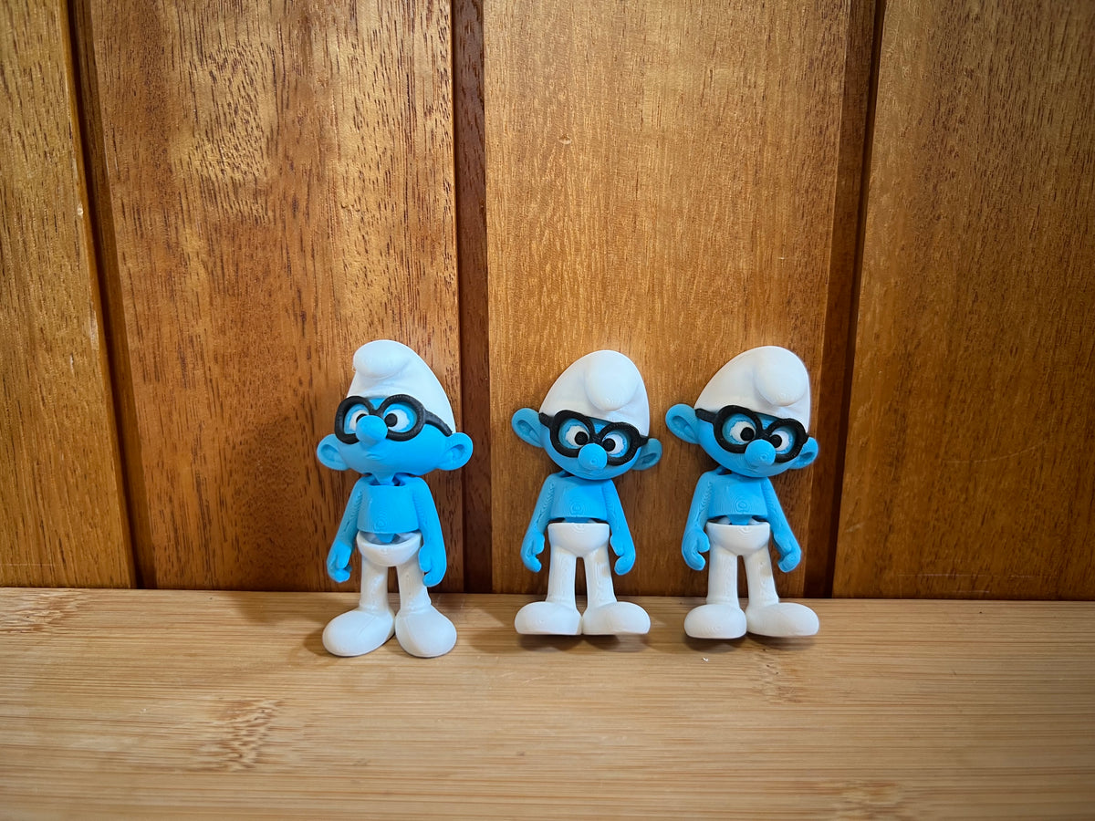 Nerdy Blue Guy
