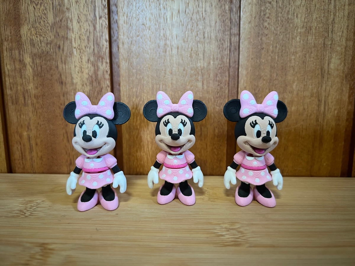 Mouse in Pink Dress