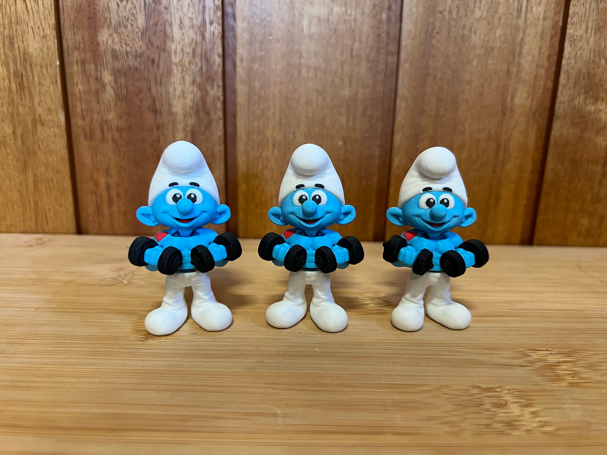 Strong Blue Guy